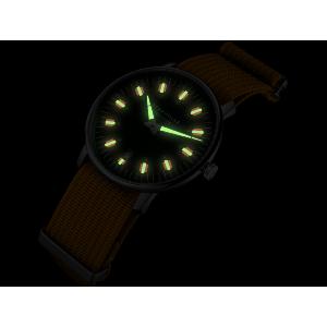 Montre EGOR verte - Bracelet nylon jaune S01-EG08-FI01