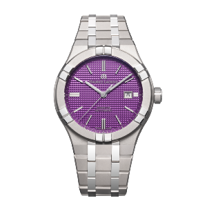 AIKON Automatic Date Titanium violet 42mm AI6008-TT032-430-1