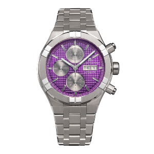 AIKON Automatic Chronograph Titanium violet 44mm AI6038-TT032-430-1